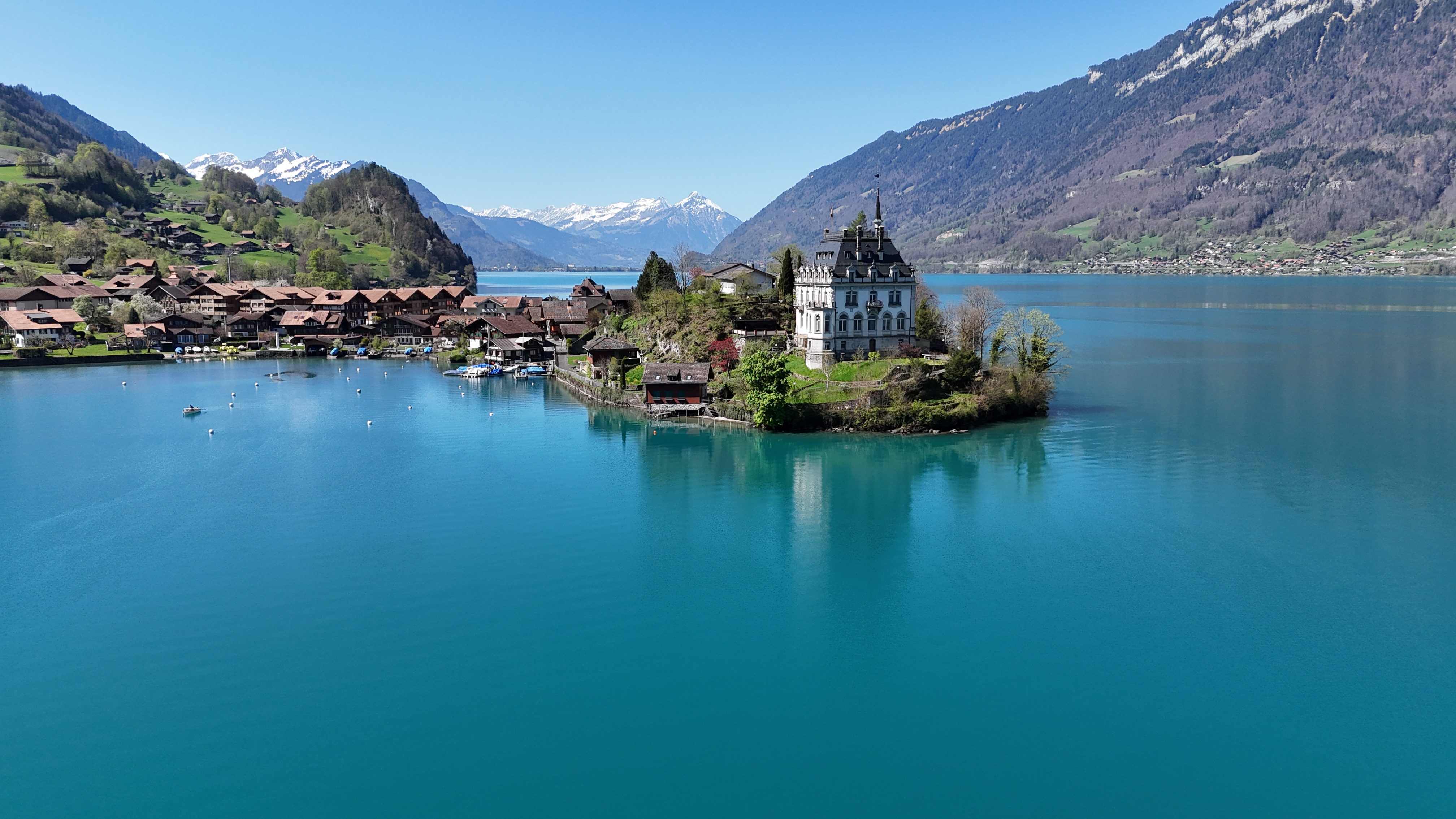 Iseltwald on Lake Brienz